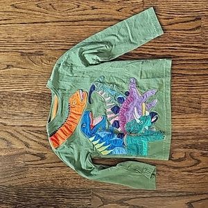 Like new Mini Boden 3T 4T dinosaur longsleeve